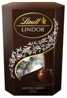 8x200g Lindt Lindor 60% Cocoa Cornet (859026)