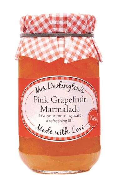6x340g Mrs Darlington's Pink Grapefruit Marmalade