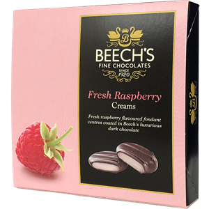 12x90g Beech's Fresh Raspberry Creams