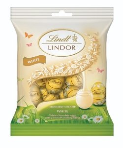 16x80g Lindor Mini Eggs White 