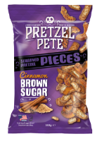 8x160g Pretzel Pete Pieces Cinnamon Brown Sugar   