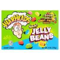 12x113g American Confectionery Warheads Sour Jelly Beans