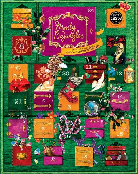 9x250g Monty Bojangles  Advent Calendar