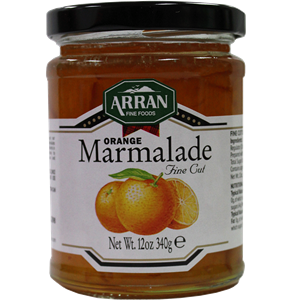 6x340g Arran Fine Foods Orange Marmalade