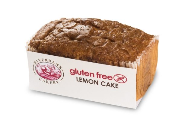 6x350g Riverbank Bakery Lemon Cake - Gluten Free