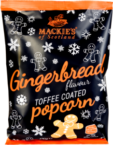 8x170g Mackie's Gingerbread Popcorn
