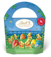 8x160g Lindt Gold Bunny Hunt Pack 160g