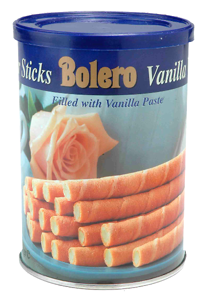 6x400g Bolero Vanilla Wafers