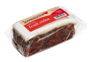 6x410g Lovemore Iced Rich Fruit Cake